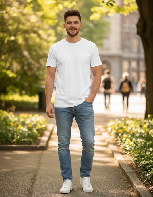 Herren T-Shirt Kurzarm James & Nicholson JN 8002