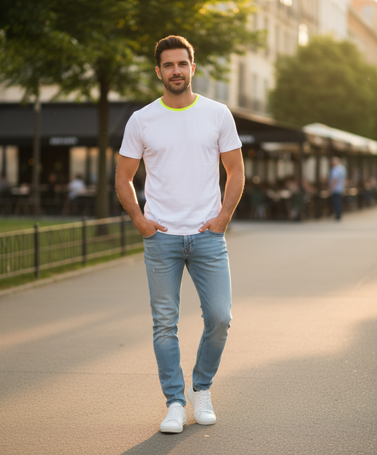 Moška Majica Kratek Rokav Stedman  Active 140 Crew Neck - oblekanadom
