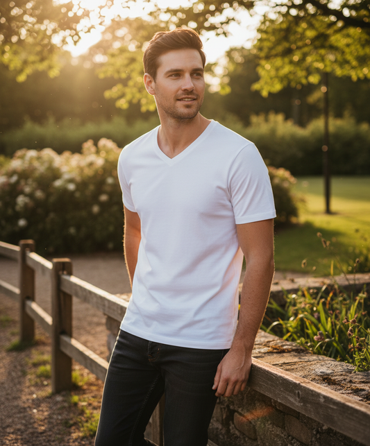 Herren T-Shirt Kurzarm Tee Jays 8006