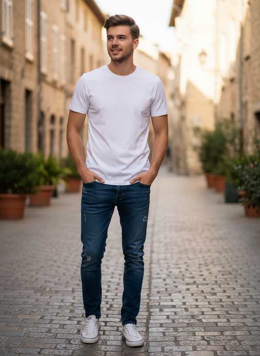 Herren-T-Shirt Kurzarm SOL'S Regent Fit