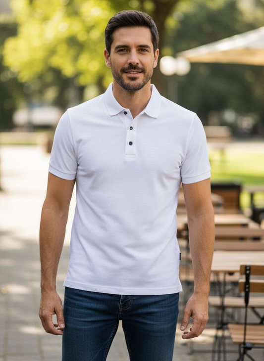 Moška Polo Majica Kratek Rokav James & Nicholson  JN 1300 - oblekanadom