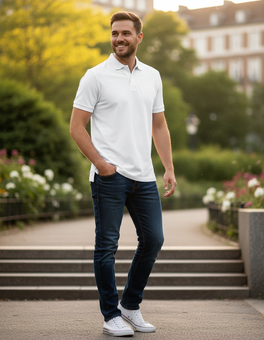 Moška Polo Majica Kratek Rokav Tee Jays  1404 - oblekanadom