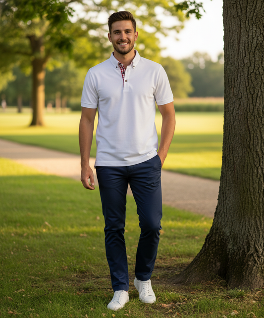 Herren-Poloshirt Kurzarm James & Nicholson JN 716