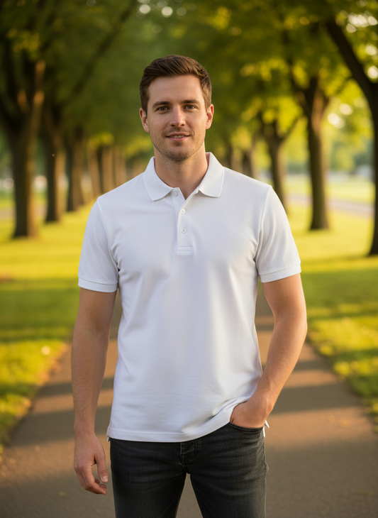Moška Polo Majica Kratek Rokav Kariban  K239 - oblekanadom