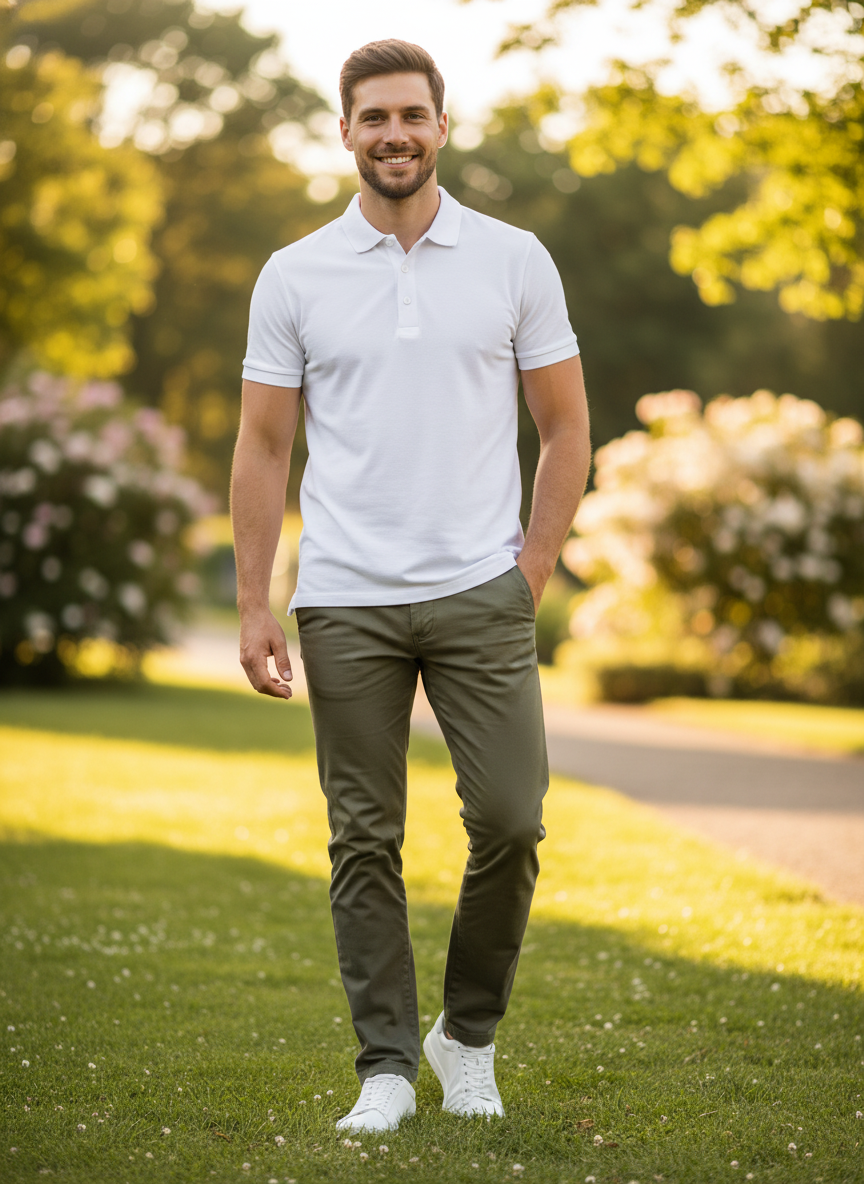 Moška Polo Majica Kratek Rokav Stedman Polo Clive - oblekanadom