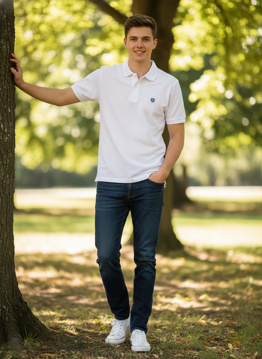 Herren-Poloshirt Kurzarm Russell 599M