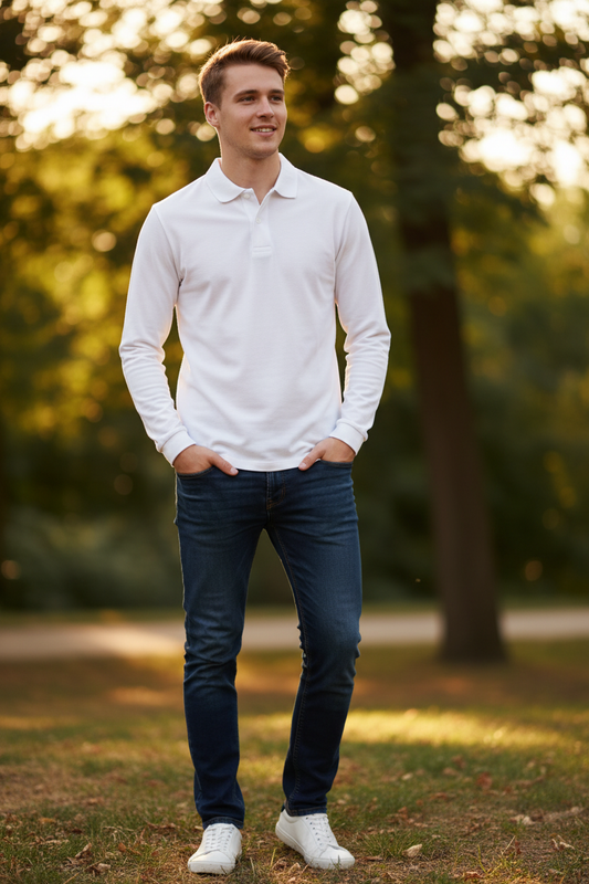 Moška Polo Majica Dolgi Rokav SOL'S  Perfect LSL Men - oblekanadom