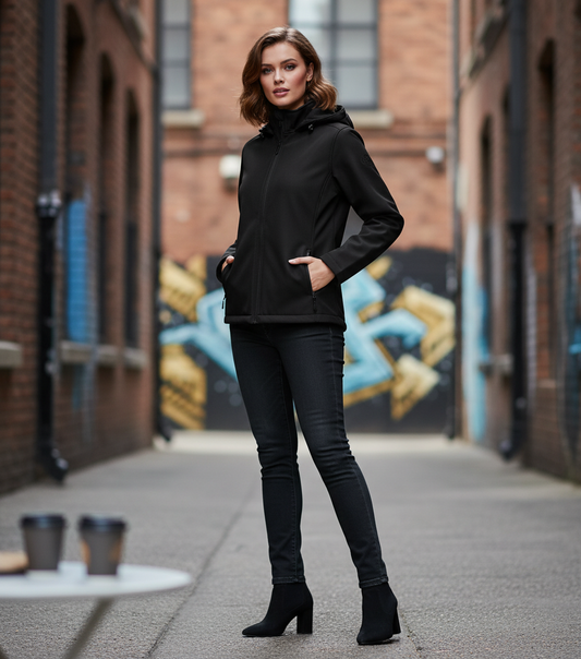 Ženska Softshell Jakna Sol's | Race Hooded Women