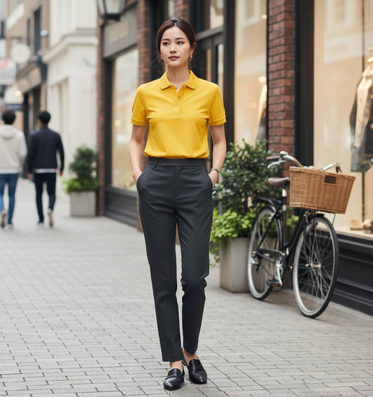 Damen-Poloshirt Kurzarm B&C My Eco Polo 65/35 – Teil 2