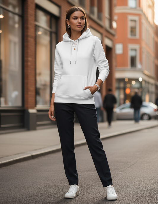 Ženska kapuca s sweatshirtom - B&C | QUEEN Kapuca - Del 1 - oblekanadom
