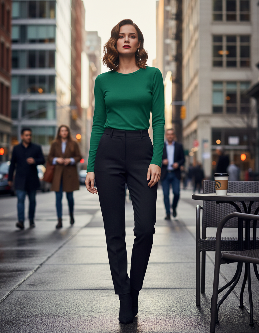 Langarm-T-Shirt für Damen – Kariban | K383 – Teil 2