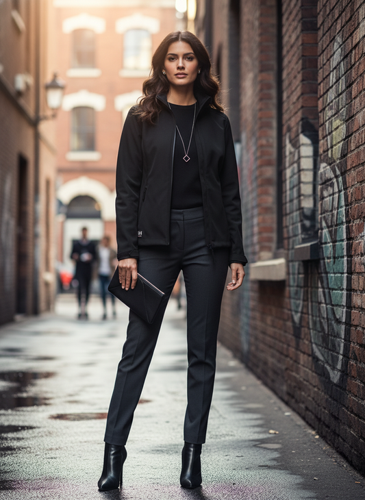 Ženska Softshell jakna "Manchester" - Helly Hansen, dvoplastna zaščita proti vremenskim vplivom - oblekanadom