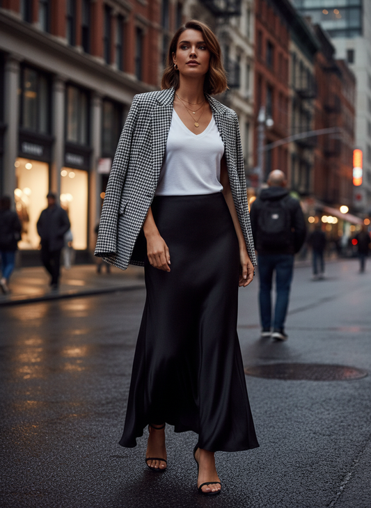 Damen-T-Shirt mit V-Ausschnitt – Continental | N40