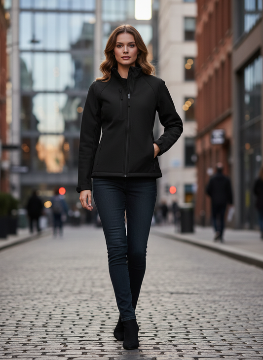 Ženska večnamenska softshell jakna - Russell | 140F - oblekanadom