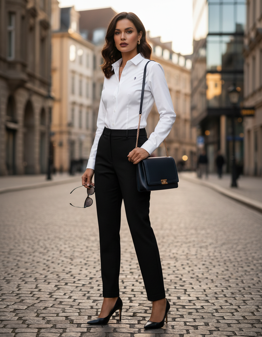 Ženska Srajca s Dolgimi Rokavi SST  Blouse Slim LSL - oblekanadom
