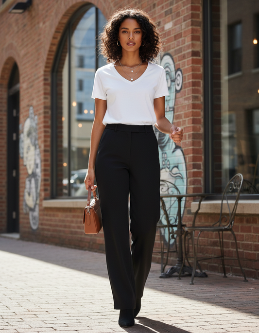 Damen-T-Shirt Kurzarm B&C Inspire V T