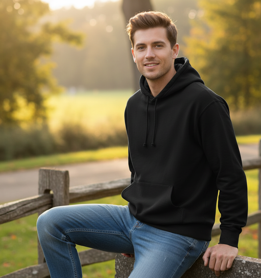 Moški Pulover S Kapuco Next Level Apparel | N 9307 - oblekanadom