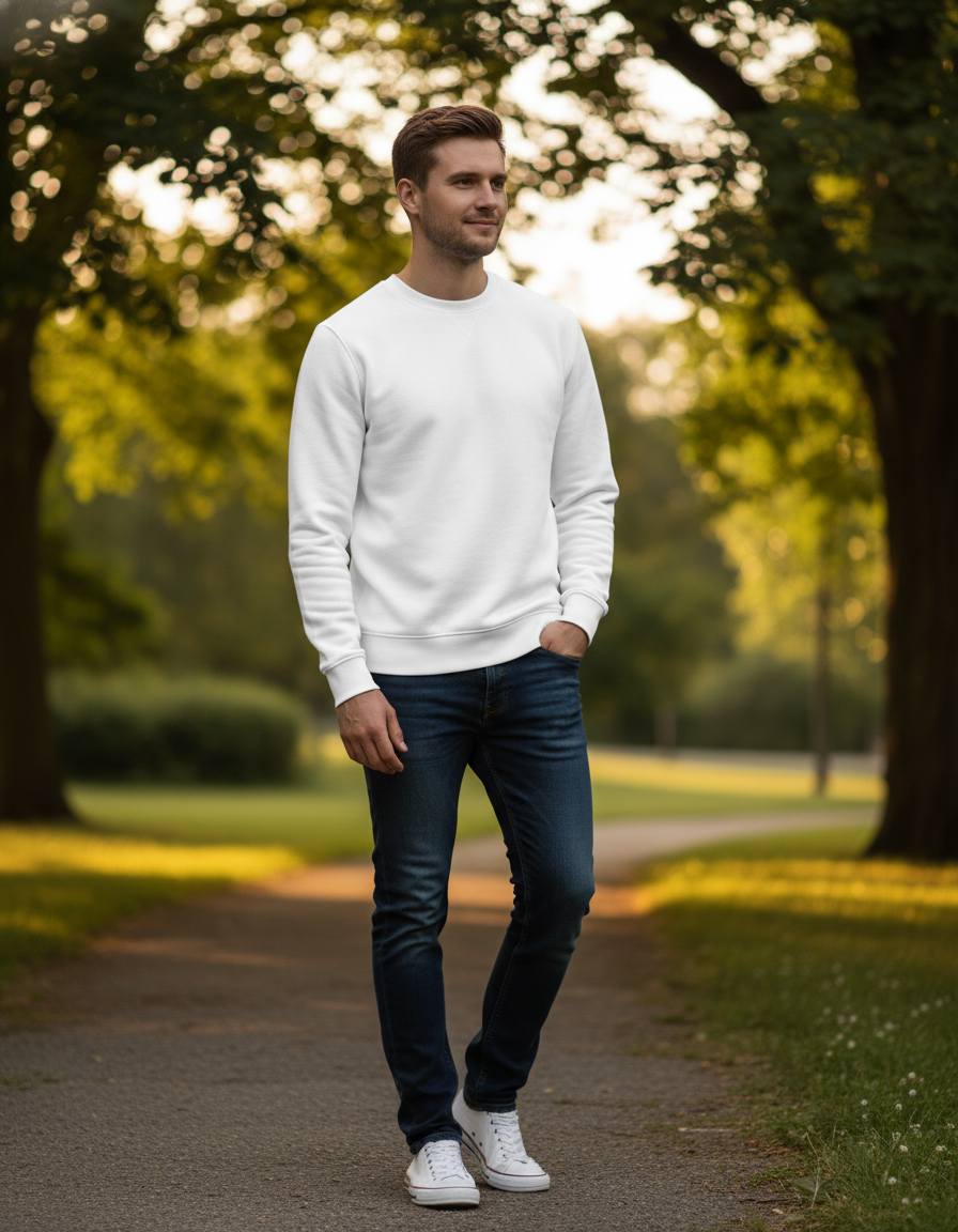 Moški Pulover Stedman | Classic Sweatshirt - oblekanadom