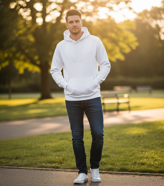 Moški Pulover s Kapuco James & Nicholson  JN 796 - Del 1 - oblekanadom