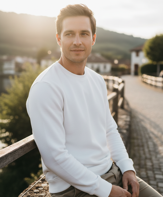 Moški Pulover B&C  Inspire Crew Neck - Del 1 - oblekanadom