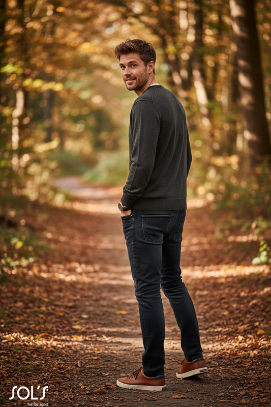 Moški Pulover SOL'S  Galaxy Men - oblekanadom