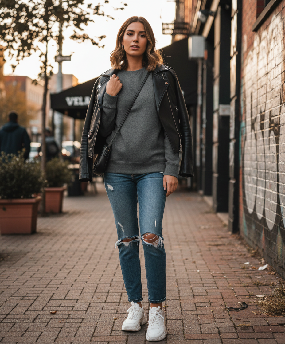 Ženski Pulover B&C QUEEN Crew Neck - Del 2 - oblekanadom