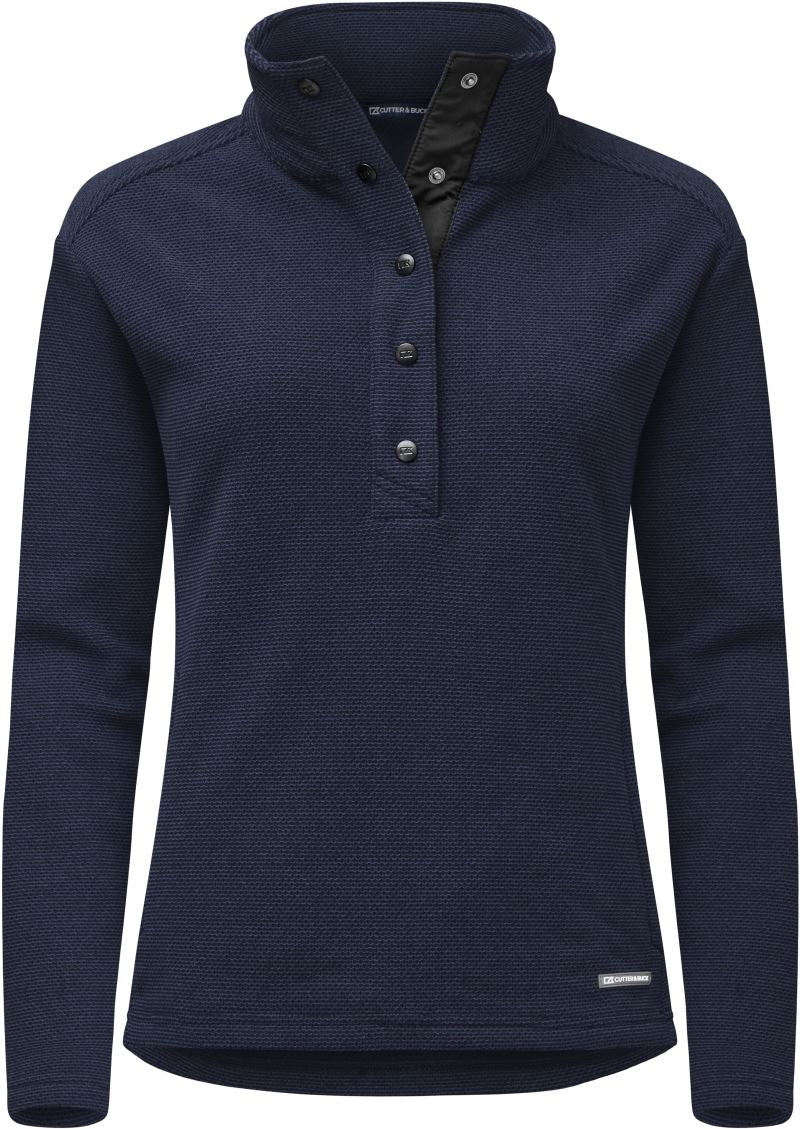 Ženska flis pulover "Hunts Point" Cutter & Buck – dark navy