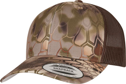 Šestpanelna Kryptek® trucker kapa Flexfit 6606KR, prikaz izdelka