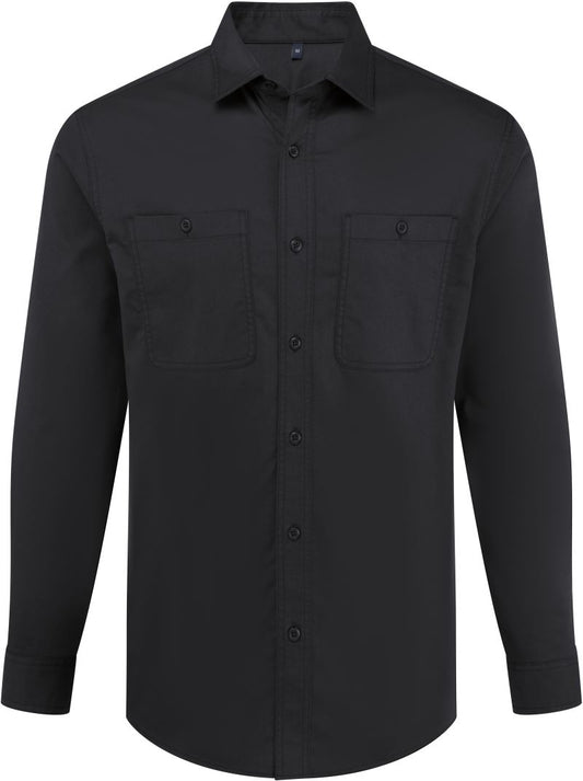 Unisex shirt z dolgimi rokavi "Utility 2.0" Premier – stay black