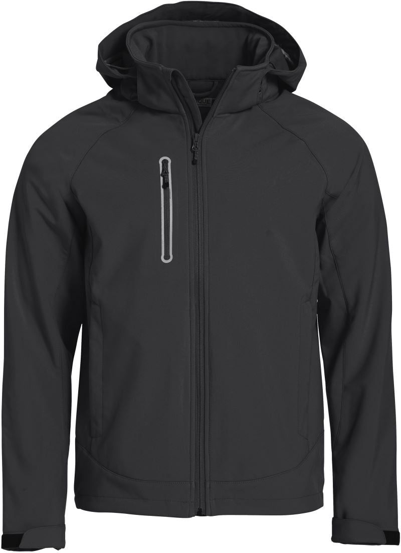 Moška 3-Layer softshell jakna Clique – dark grey