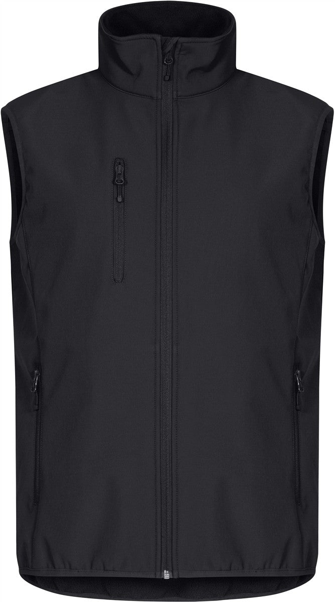 Moški trislojni softshell brezrokavnik Clique Classic Softshell Vest M - glavna slika