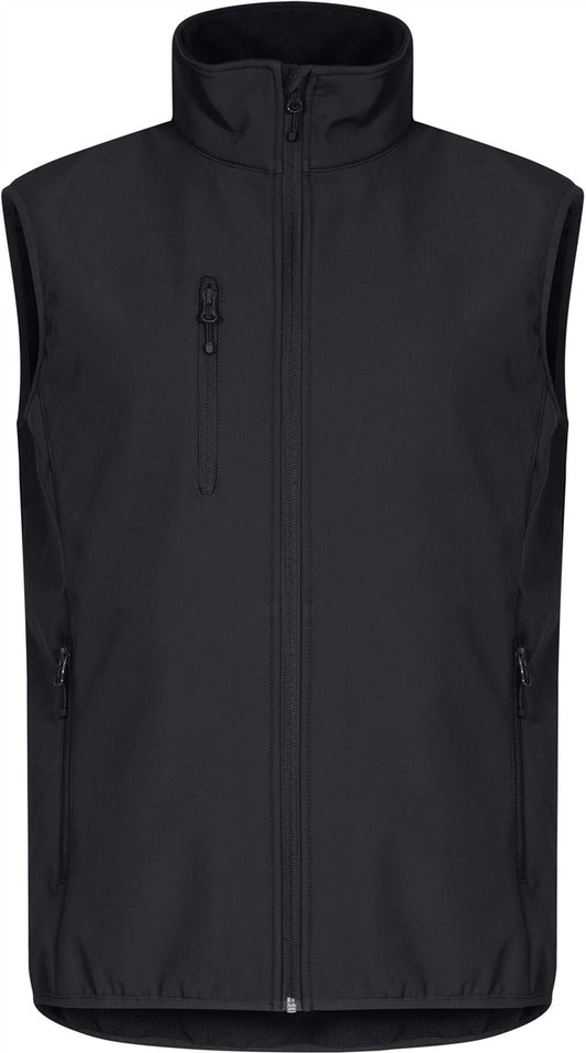 Moški trislojni softshell brezrokavnik Clique Classic Softshell Vest M - glavna slika