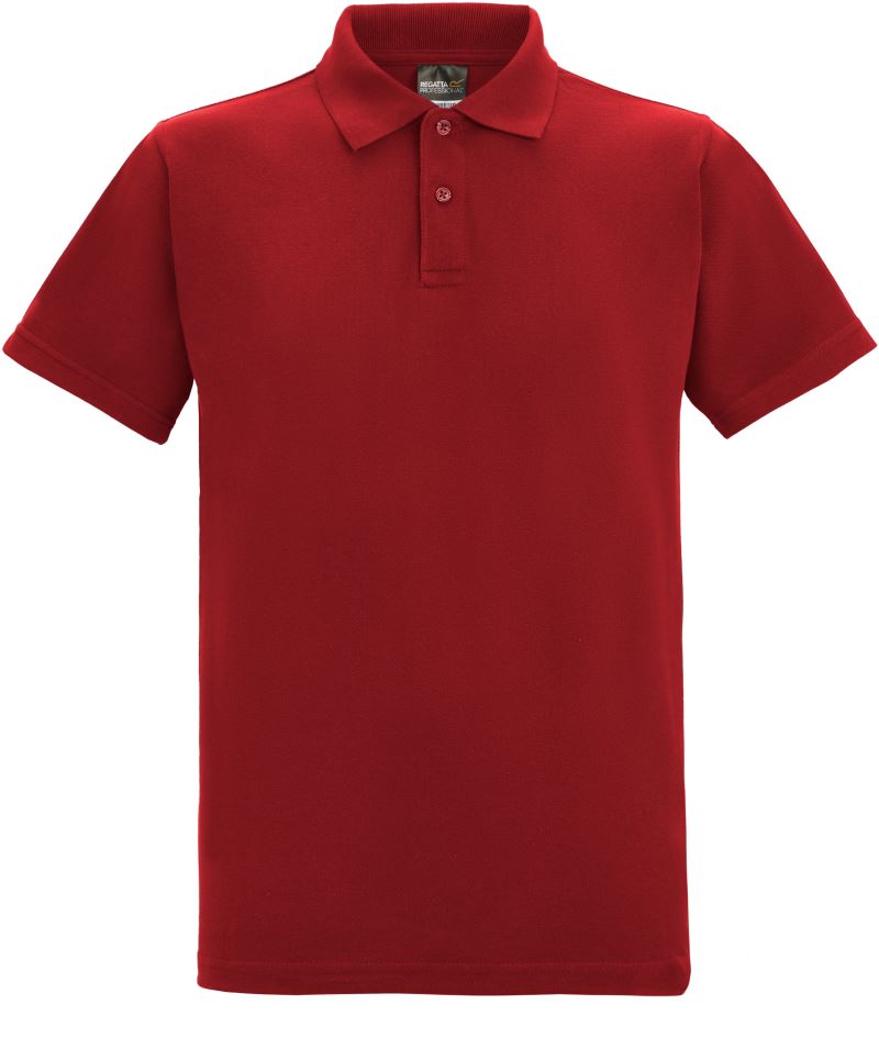 Težja unisex polo majica Regatta TRS101, barva Rdeča