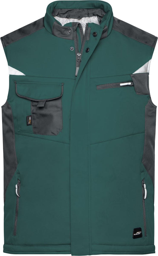 Zimski delovni softshell brezrokavnik Strong James & Nicholson JN 825