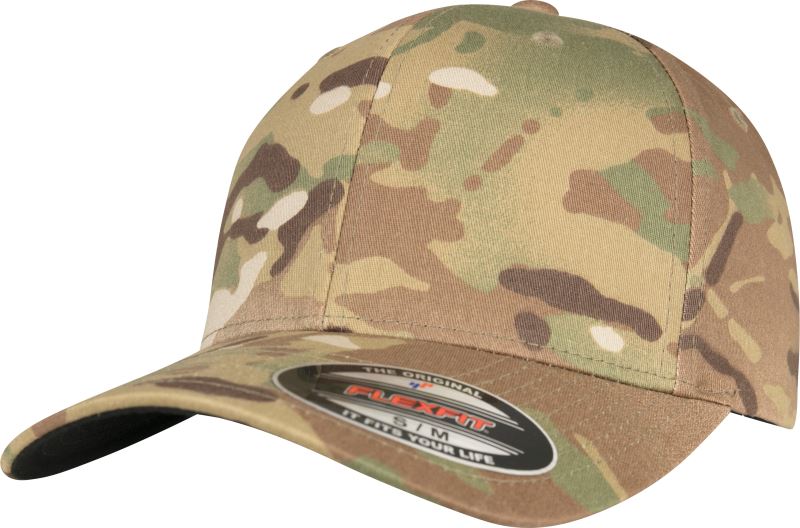 Kapa Multicam® z 6 paneli - Flexfit | 6277MC - oblekanadom