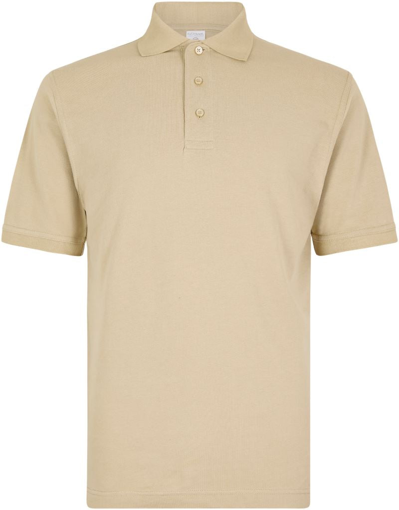 Moška Piqué polo "Superwash" Kustom Kit – sand