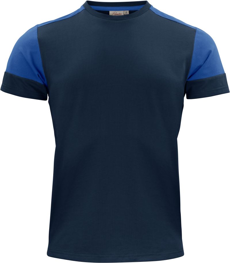Moška težji Moška majica Printer – navy/cobalt