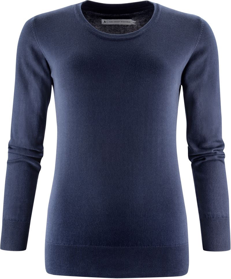 Ženska Pullover James Harvest – Mornarsko modra