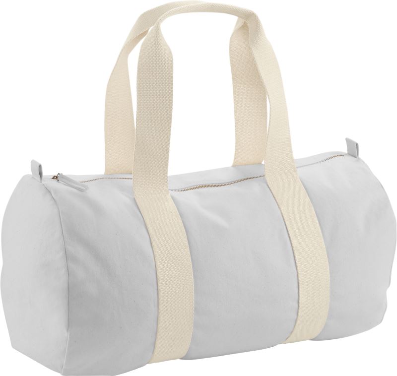 Unisex round EarthAware® Sports Bag Westford Mill – light grey