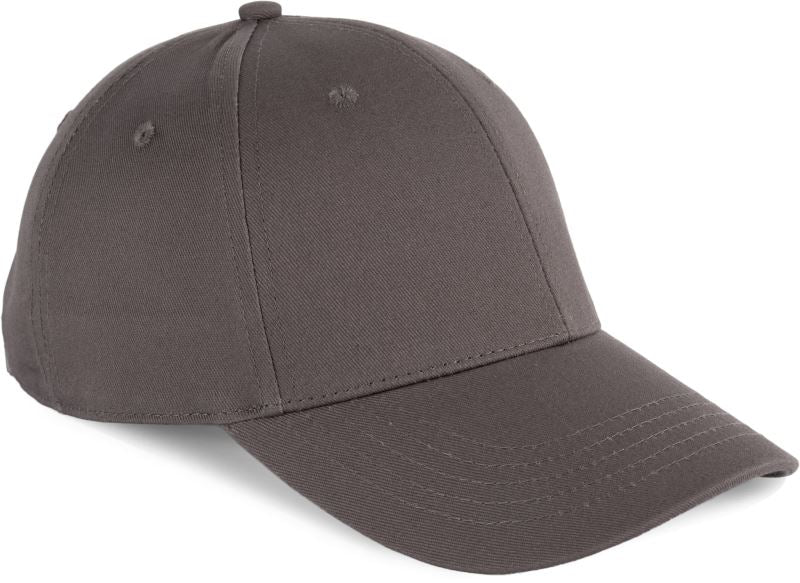 Unisex 6 Panel kapa Kariban – magnet grey