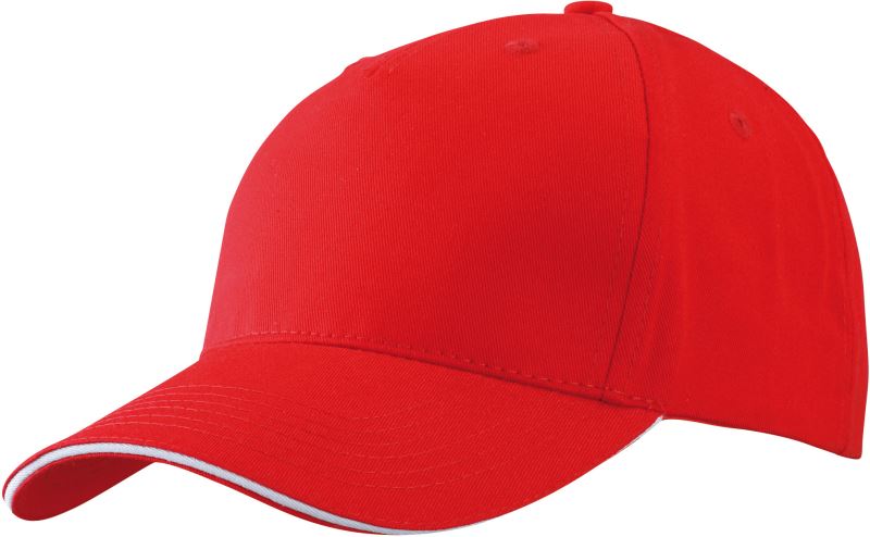 5-panel kapa s sendvičevim robom Myrtle Beach MB 6526Caps - oblekanadom