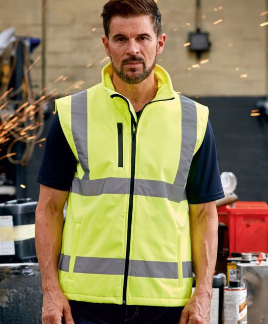 Uniseks odsevni softshell telovnik Yoko HV006