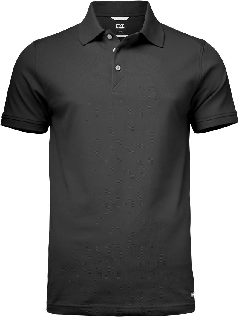 Moška Piqué polo Cutter & Buck – Črna