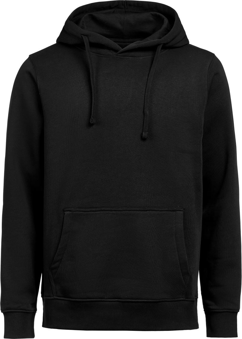 Unisex heavyweight Unisex s kapuco pulover Untagged Movement – Črna