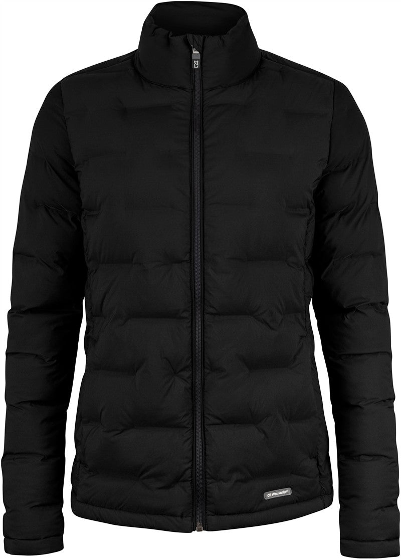 Ženska prešita jakna Cutter & Buck Baker Jacket Women - Črna