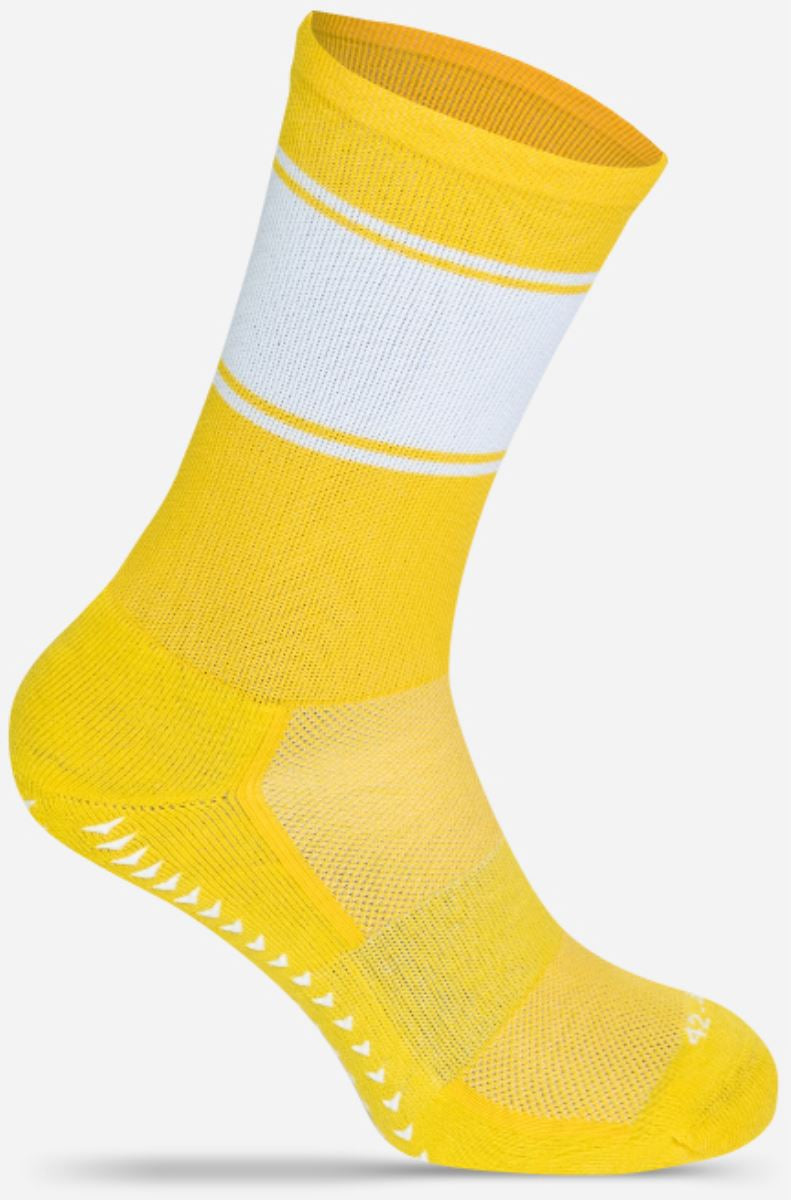 Unisex sport Socks "Ballersocks Light" Mr.Socks – yellow/white