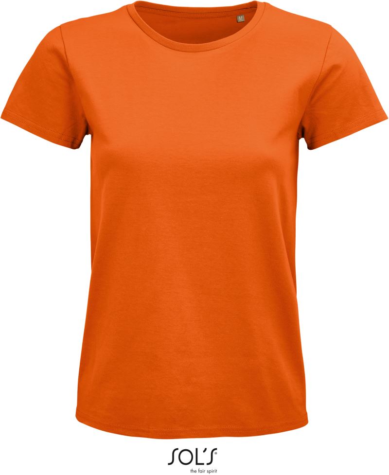 Ženska Organic majica SOL's Collection – Oranžna