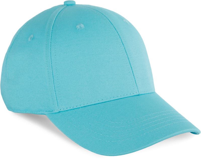 Unisex 6 Panel kapa Kariban – icy turquoise