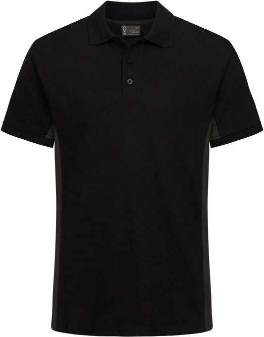 Unisex Contrast delovna oblačila polo - EXCD Promodoro – black/charcoal