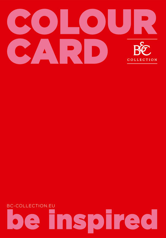 Unisex izdelek B&C Collection B&C Colour Card – Standard